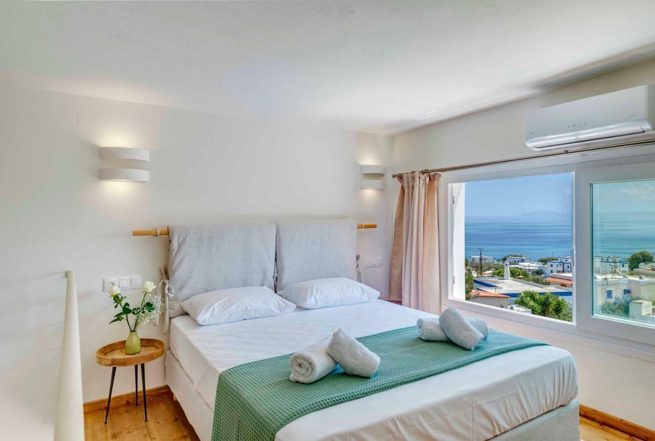 Villa Alba In Syros With Private Jacuzzi อาโซลิมโนส ภายนอก รูปภาพ