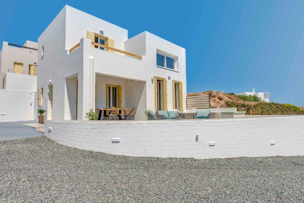 Villa Alba In Syros With Private Jacuzzi อาโซลิมโนส ภายนอก รูปภาพ