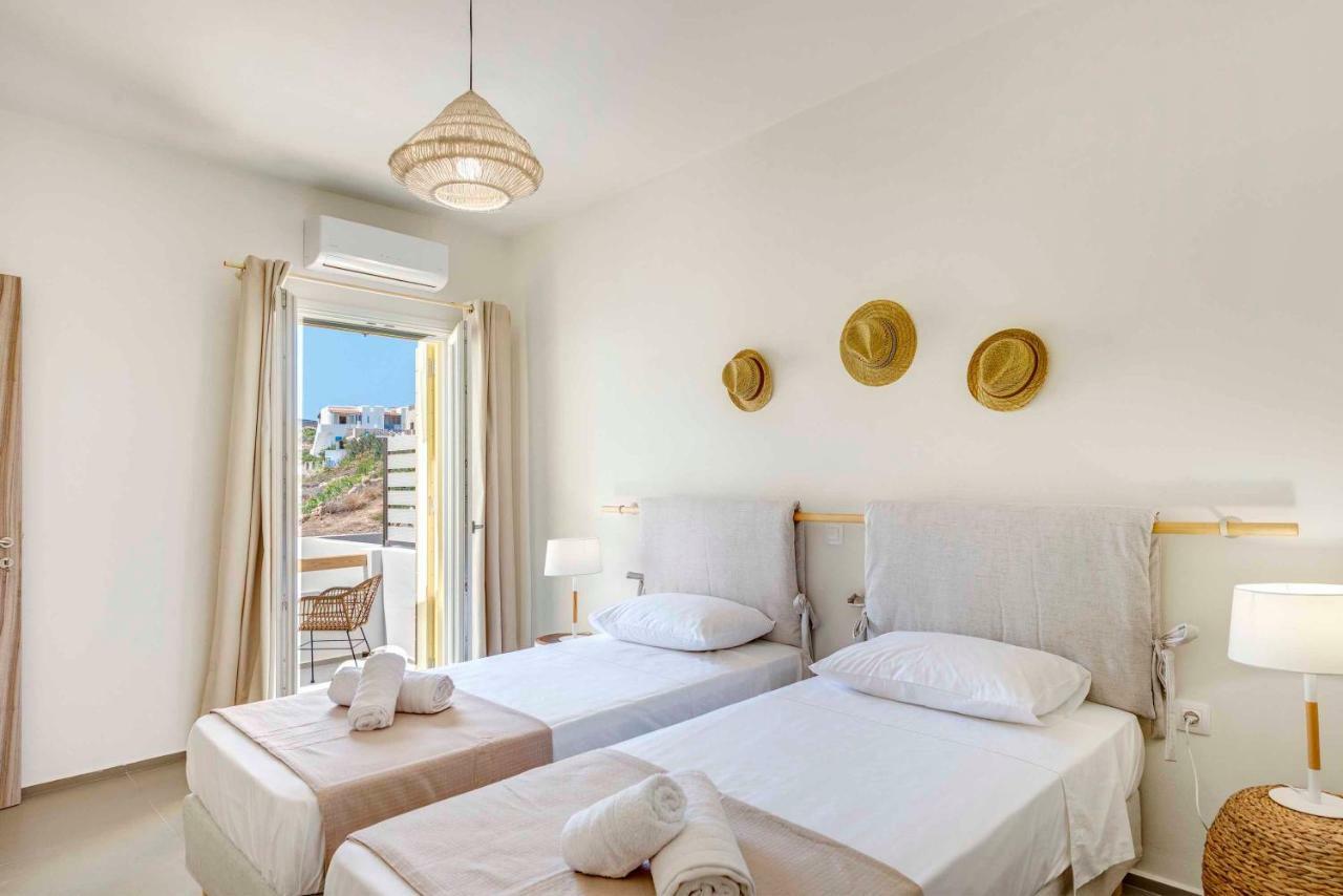 Villa Alba In Syros With Private Jacuzzi อาโซลิมโนส ภายนอก รูปภาพ